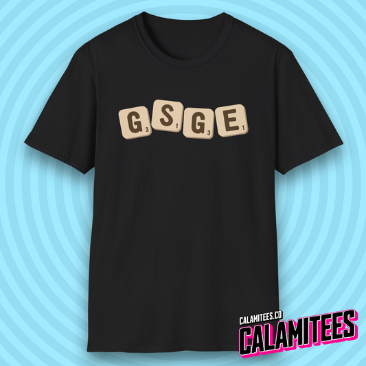 Scrambled Eggs (Scrabbled Eggs) Scrabble Word Game Pun T-Shirt