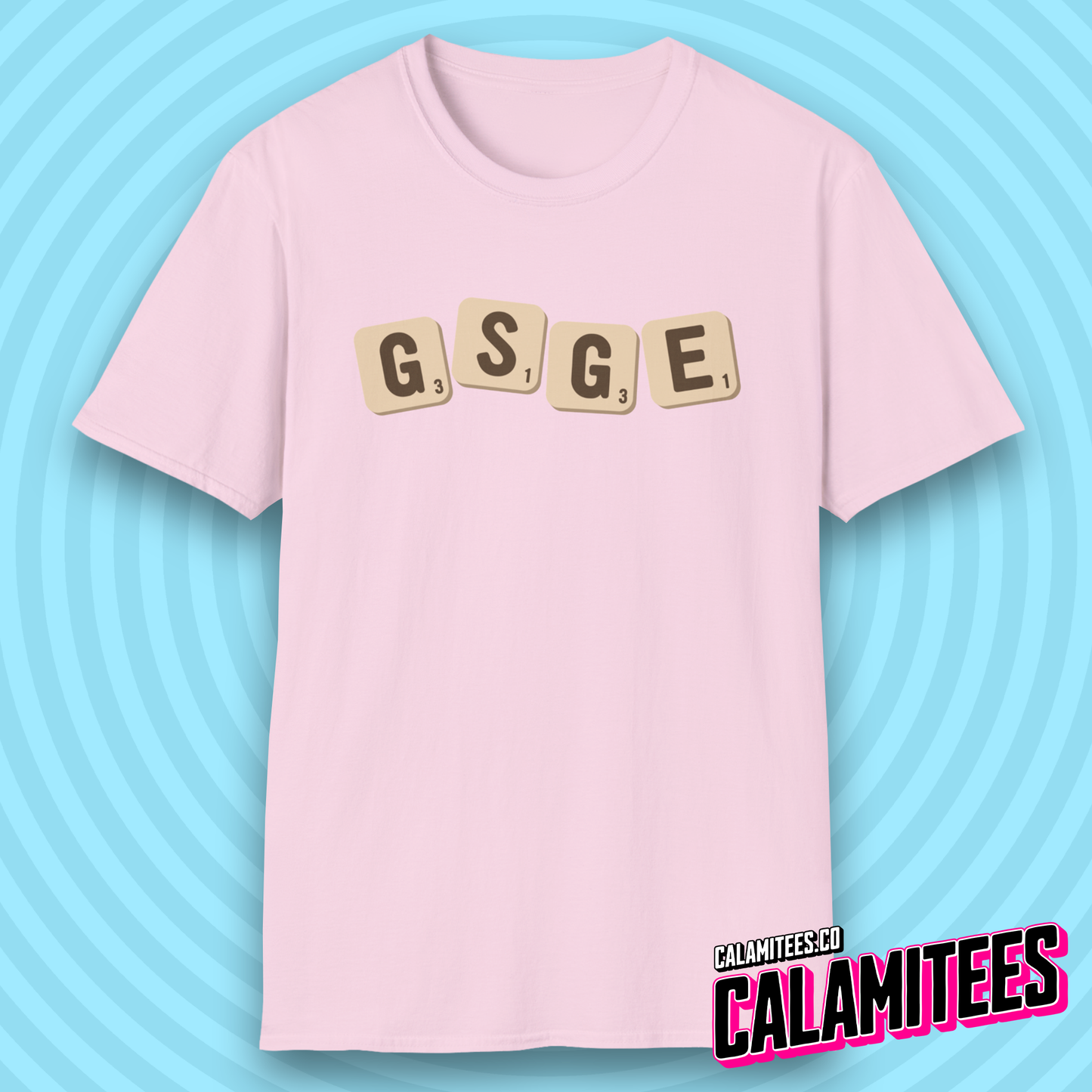 Scrambled Eggs (Scrabbled Eggs) Scrabble Word Game Pun T-Shirt