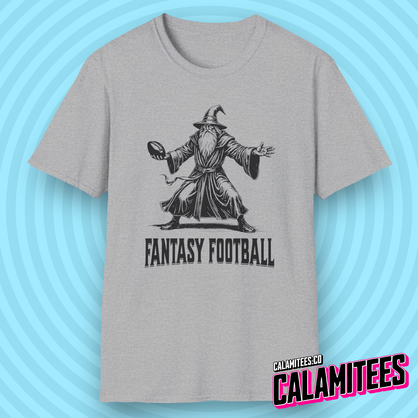 Fantasy Football Wizard Style 02 T-Shirt