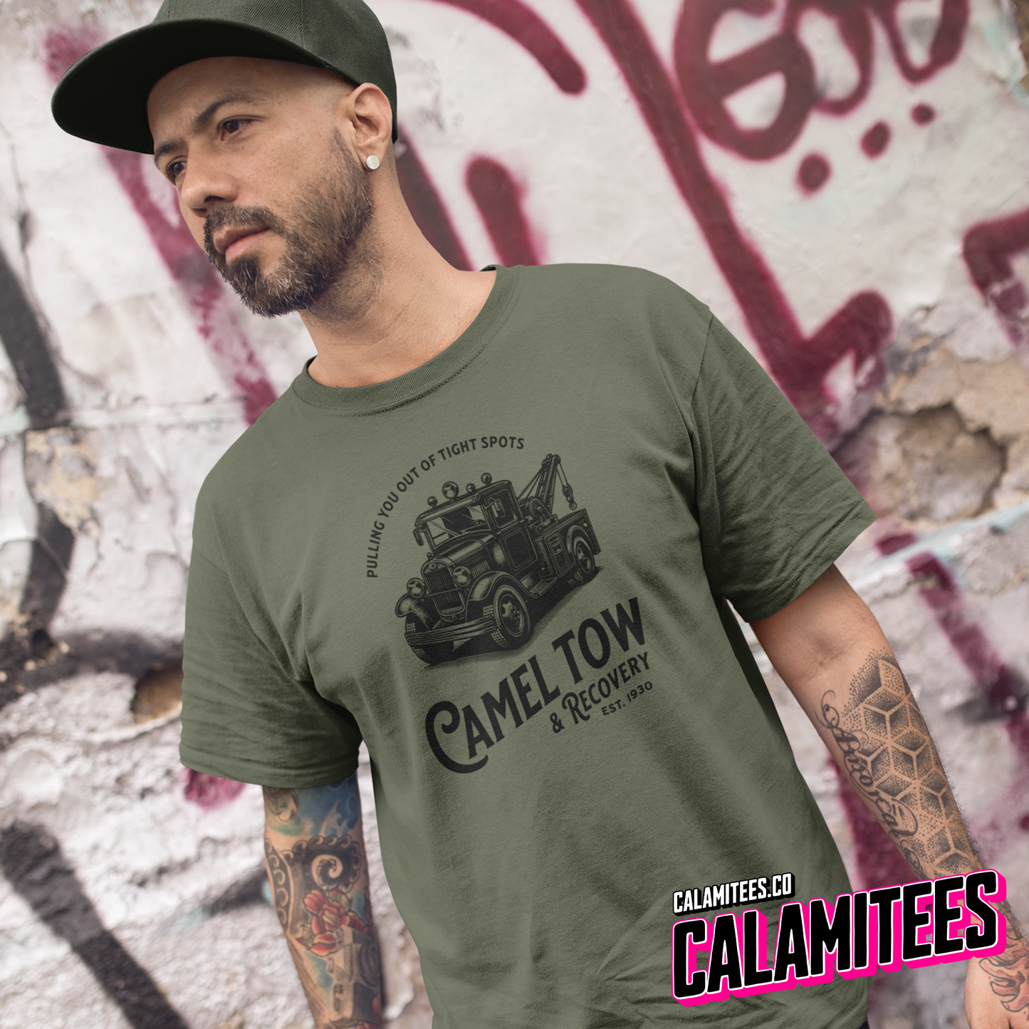 Camel Tow - Camel Towing Camel Toe Joke T-Shirt