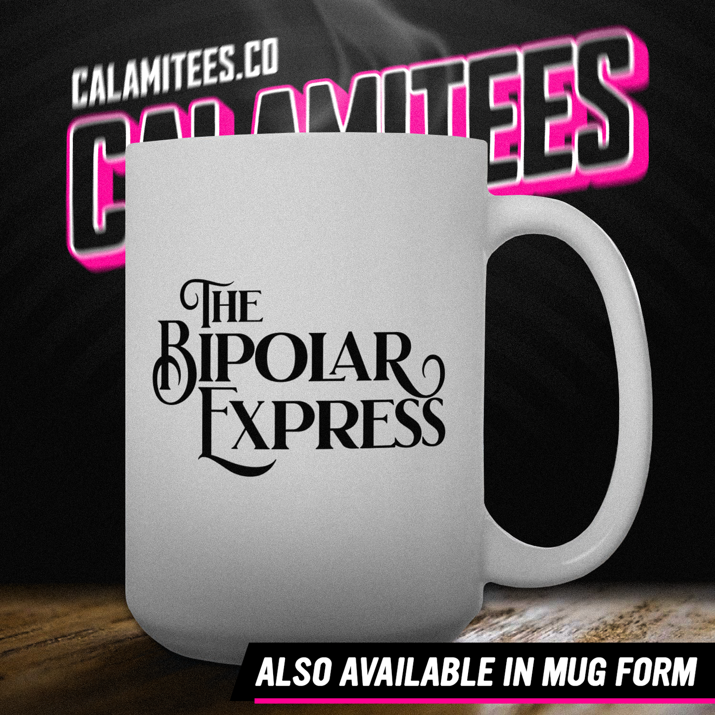 The Bipolar Express Logo Parody T-Shirt