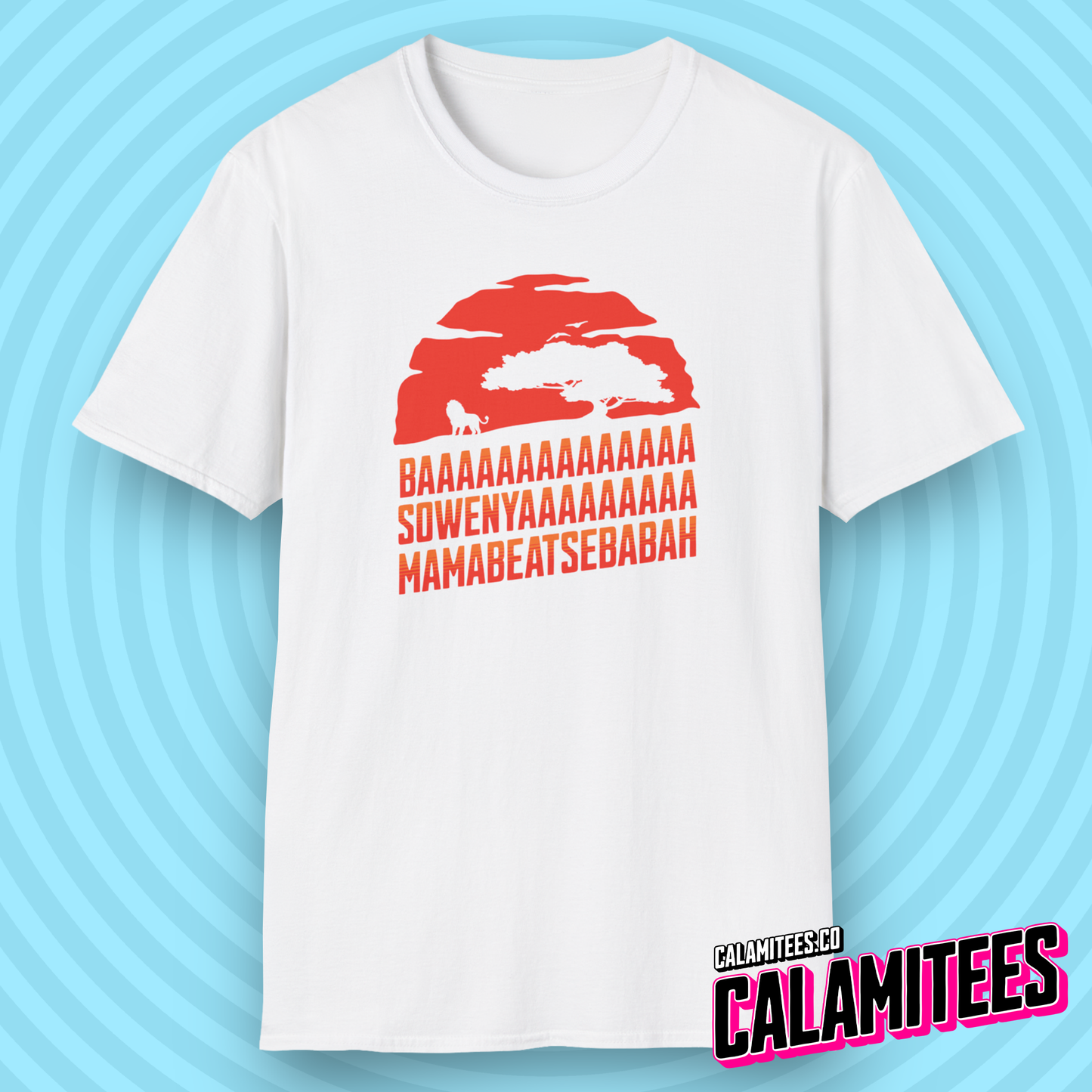 BAAA SOWENYAA MAMABEATSEBABAH - African Lion T-Shirt