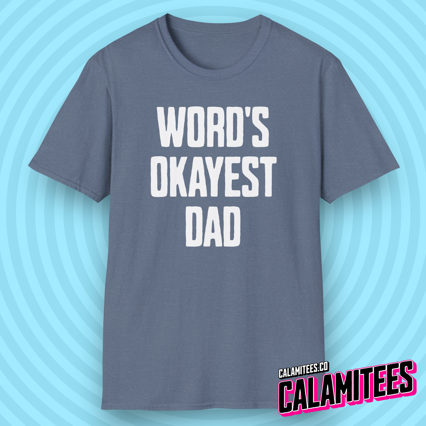 World's Okayest Dad Funny Father's Day T-Shirt