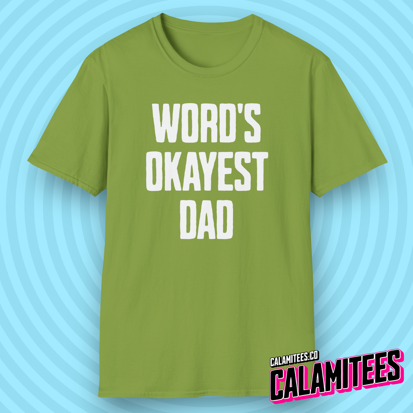 World's Okayest Dad Funny Father's Day T-Shirt