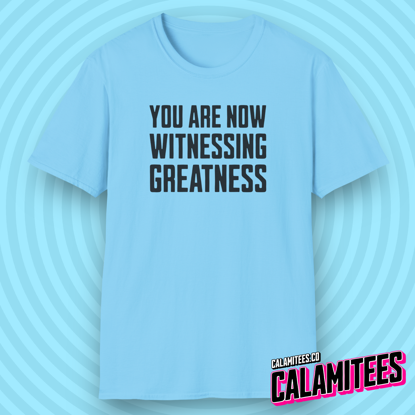 You Are Now Witnessing Greatness Funny T-Shirt