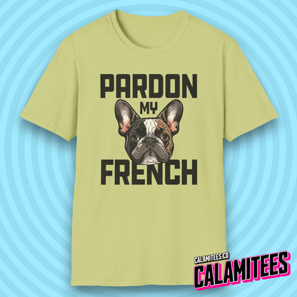 Pardon My French Frenchie Bulldog Dog Lover T-Shirt