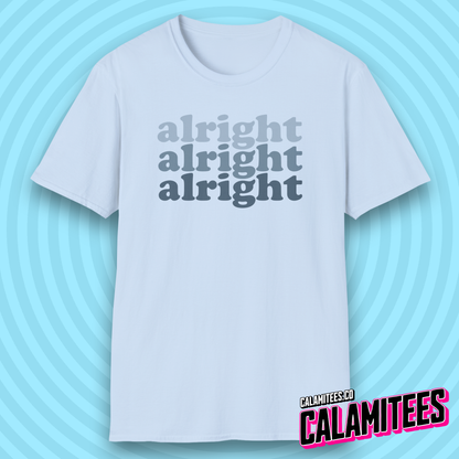 Alright Alright Alright Dazed and Confused Retro 70s Gradient T-Shirt
