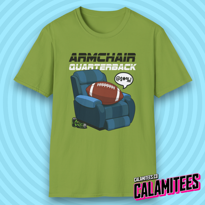 Armchair Quarterback Funny American Football Lover T-Shirt