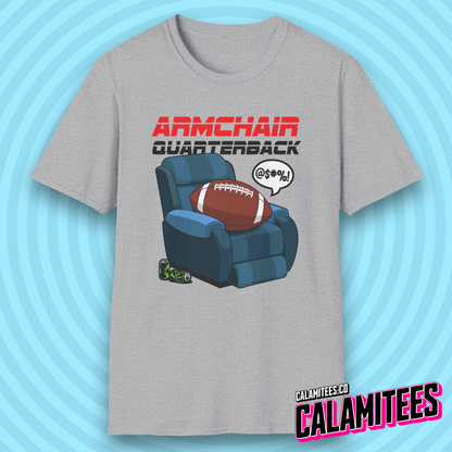 Armchair Quarterback Funny American Football Lover T-Shirt