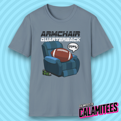 Armchair Quarterback Funny American Football Lover T-Shirt