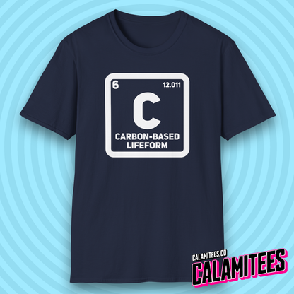 Carbon Based Lifeform Periodic Table Element Science Geek T-Shirt