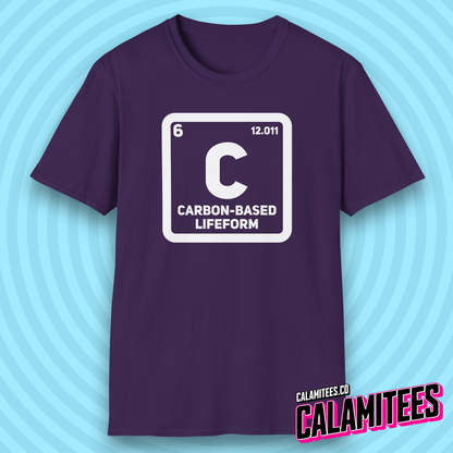 Carbon Based Lifeform Periodic Table Element Science Geek T-Shirt