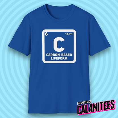Carbon Based Lifeform Periodic Table Element Science Geek T-Shirt