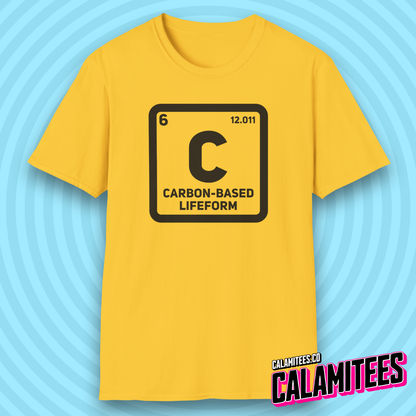 Carbon Based Lifeform Periodic Table Element Science Geek T-Shirt