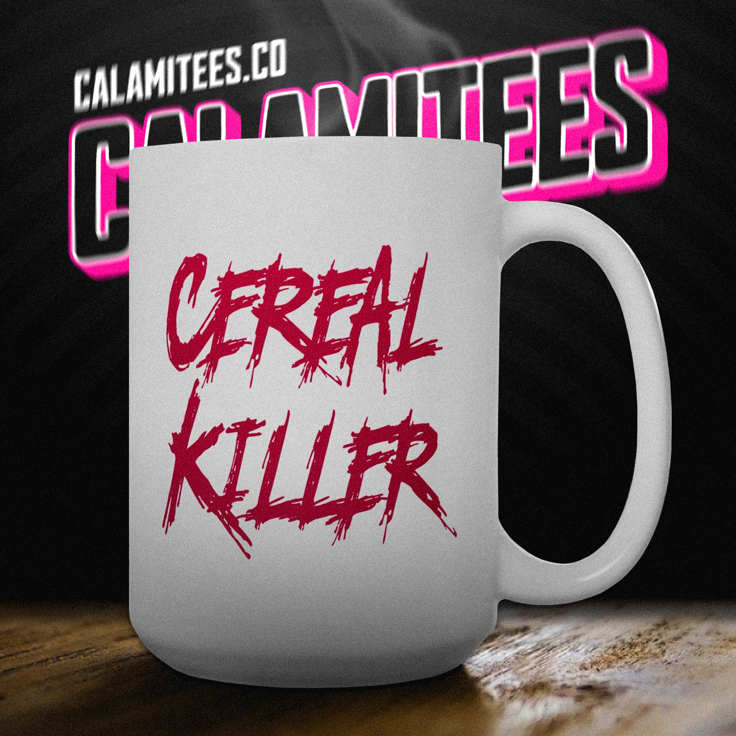 Cereal Killer Horror Style 15 oz Ceramic Coffee Mug