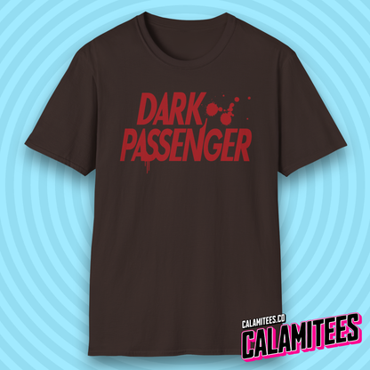 Dark Passenger Dexter Style Blood Splatter Fan T-Shirt