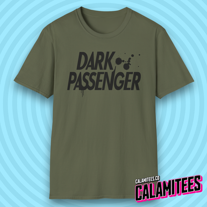 Dark Passenger Dexter Style Blood Splatter Fan T-Shirt