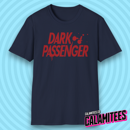 Dark Passenger Dexter Style Blood Splatter Fan T-Shirt