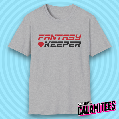 Fantasy Keeper Fantasy Football Keeper Sports Parody Logo T-Shirt