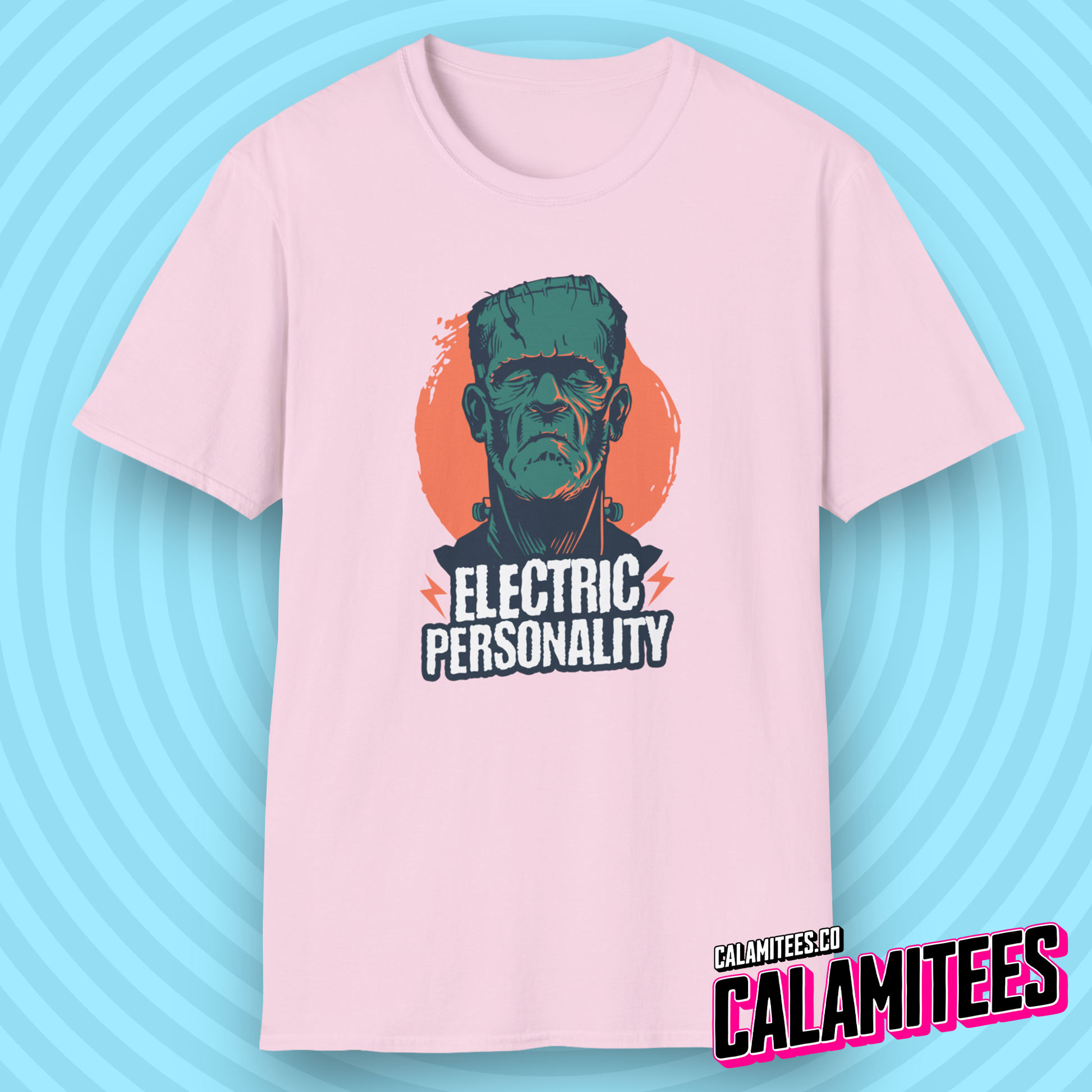 Electric Personality - Frankenstein Sarcastic Humor Funny T-Shirt