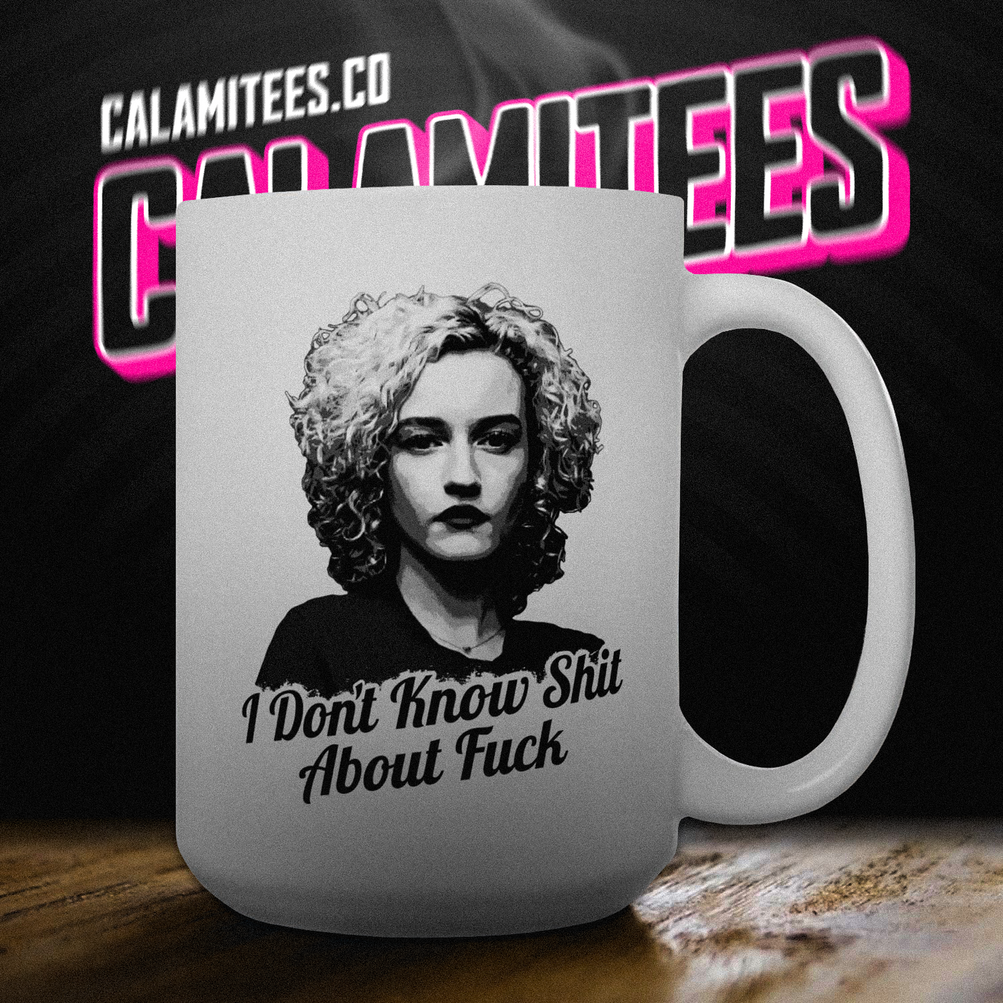 I Don't Know Shit About Fuck Ozark Ruth Quote 15 oz Ceramic Coffee Mug