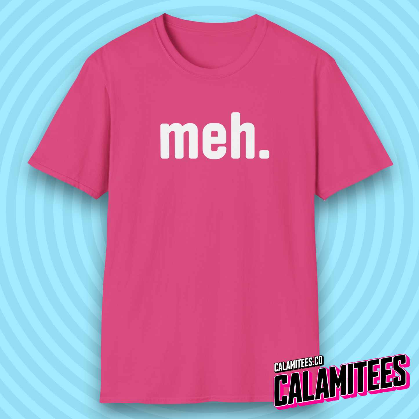 meh. Unenthusiastic Mood Humor T-Shirt