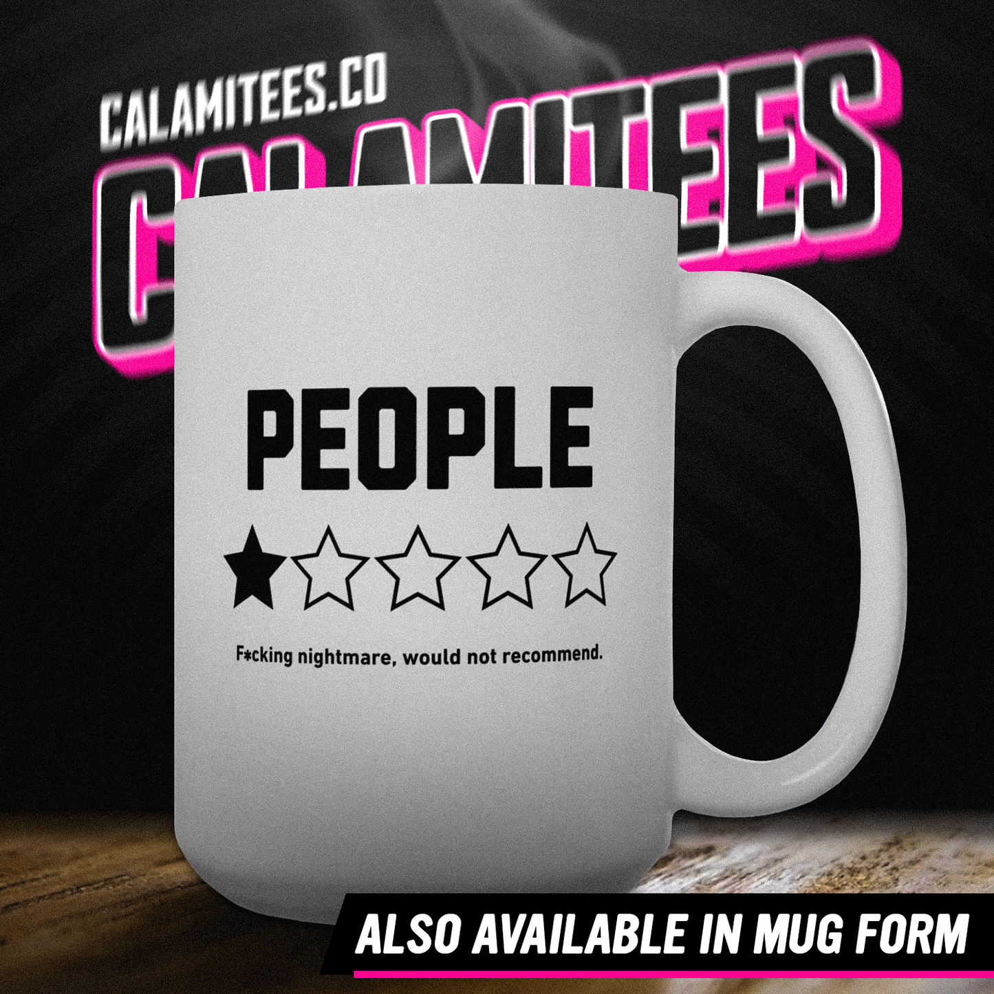 People Would Not Recommend 1 Star Rating Joke T-Shirt