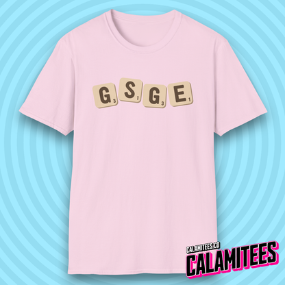 Scrambled Eggs (Scrabbled Eggs) Scrabble Word Game Pun T-Shirt