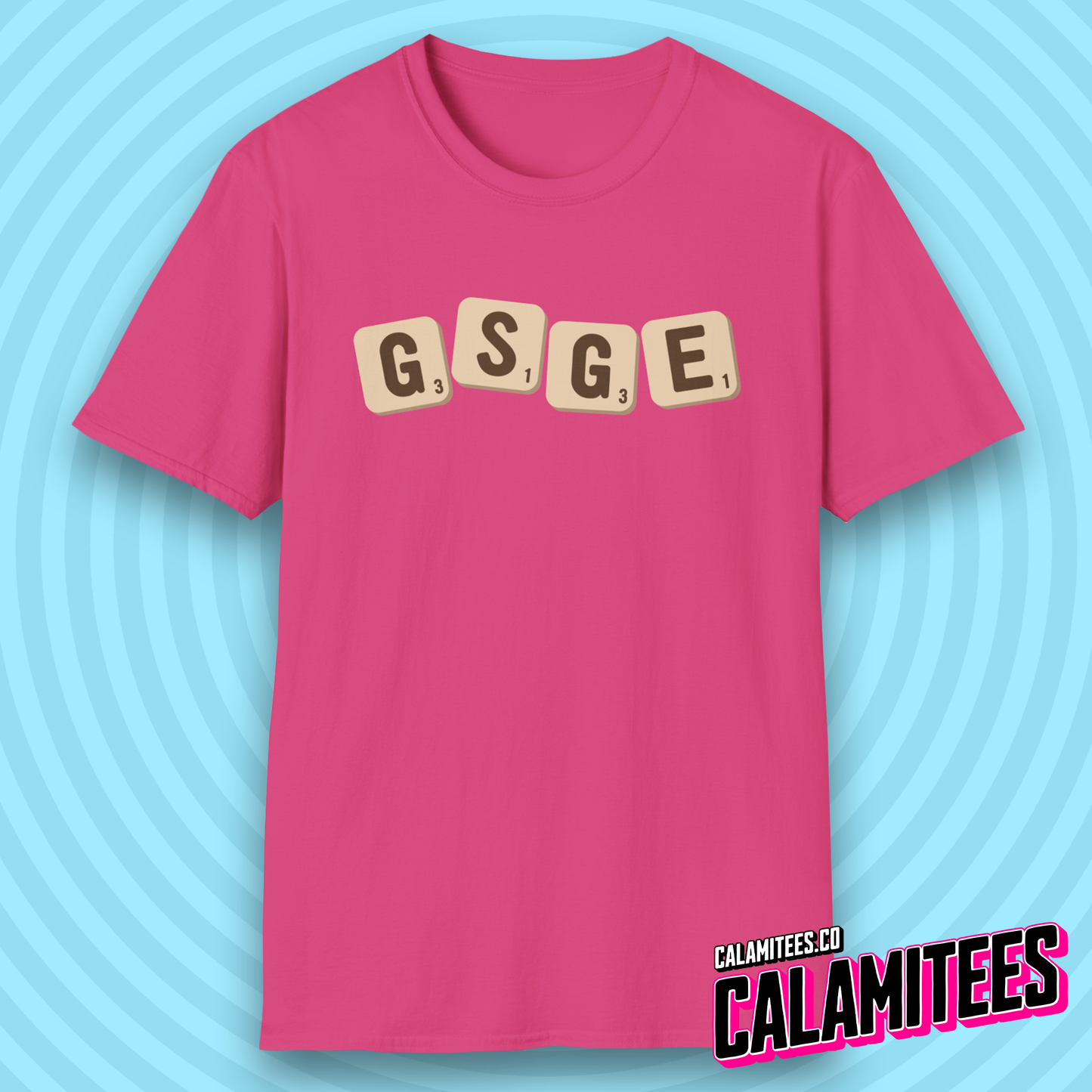 Scrambled Eggs (Scrabbled Eggs) Scrabble Word Game Pun T-Shirt