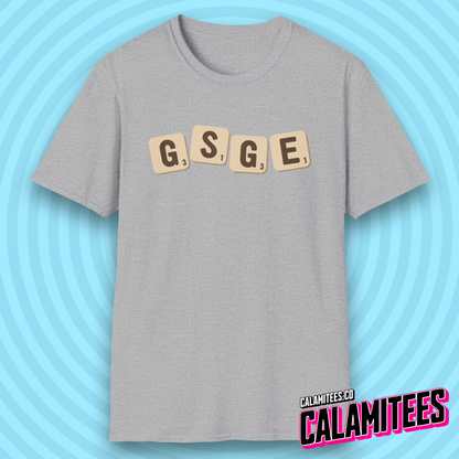 Scrambled Eggs (Scrabbled Eggs) Scrabble Word Game Pun T-Shirt