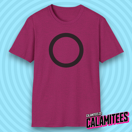 Circle Worker Masked Staff Squid Game Shape Fan T-Shirt
