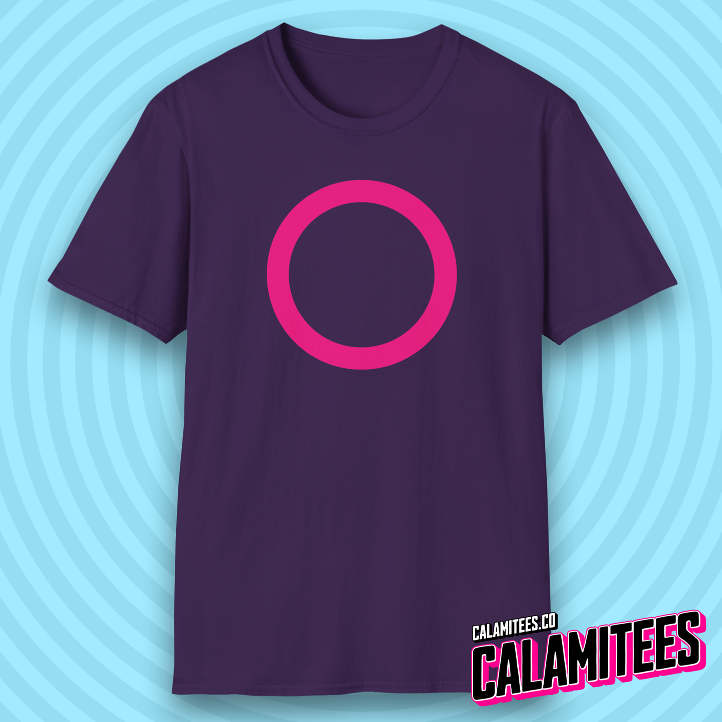 Circle Worker Masked Staff Squid Game Shape Fan T-Shirt