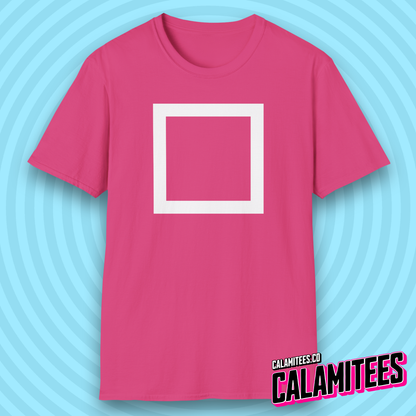 Square Manager Masked Staff Squid Game Shape Fan T-Shirt
