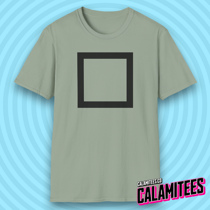 Square Manager Masked Staff Squid Game Shape Fan T-Shirt