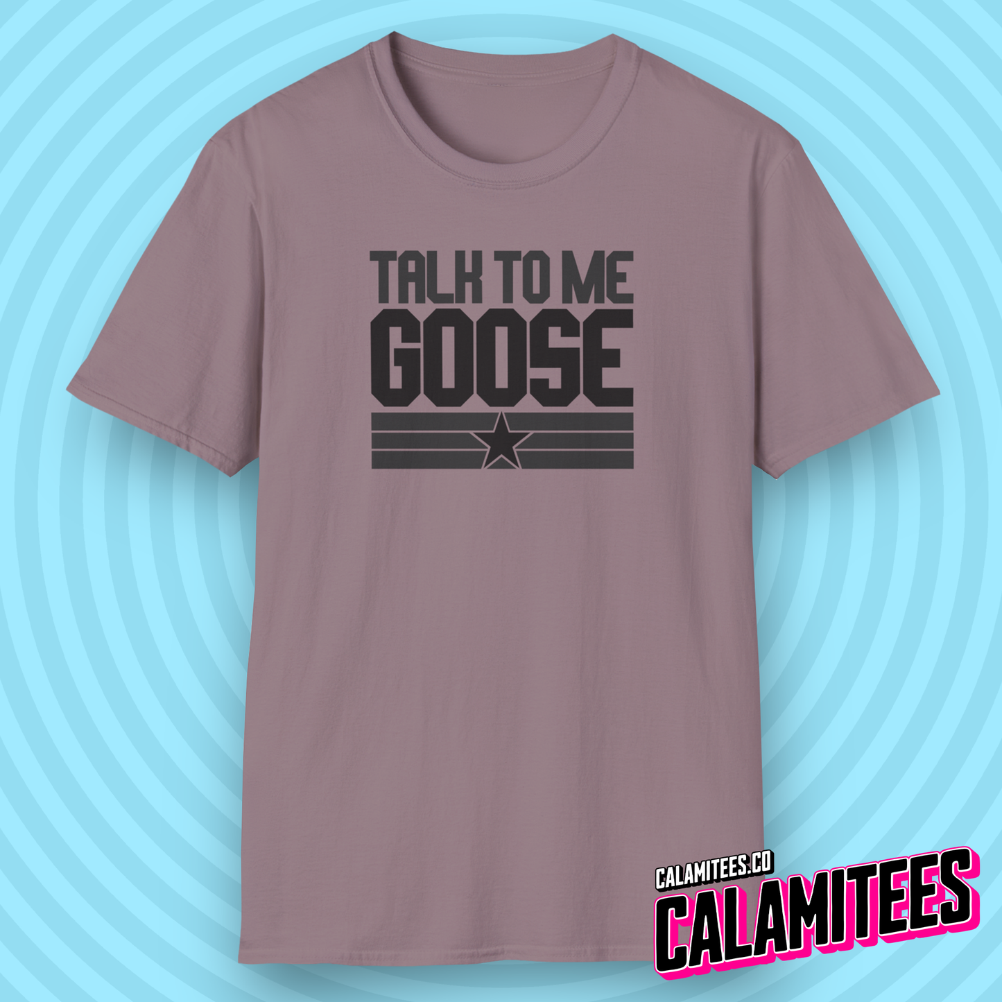 Talk To Me Goose Classic Top Gun Movie Quote Inspired Graphic Tee Pop Culture T-Shirt