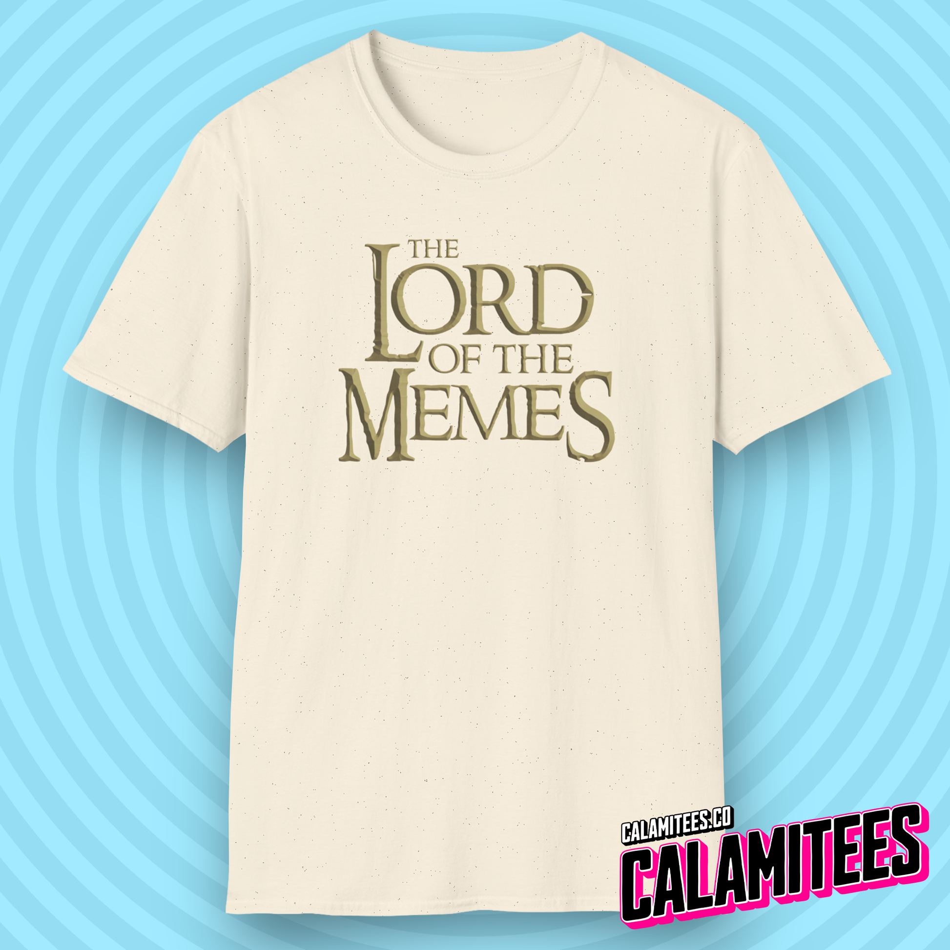 The Lord of the Memes - Parody Logo Memelord Funny T-Shirt
