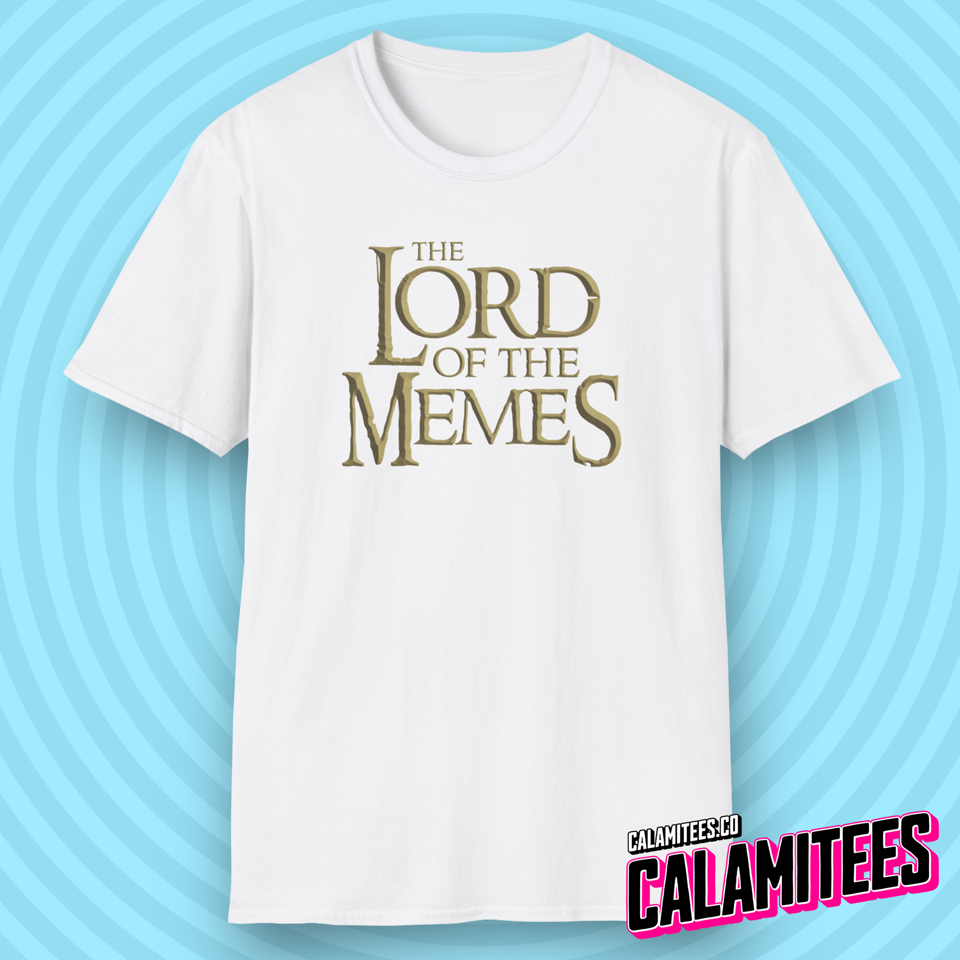 The Lord of the Memes - Parody Logo Memelord Funny T-Shirt