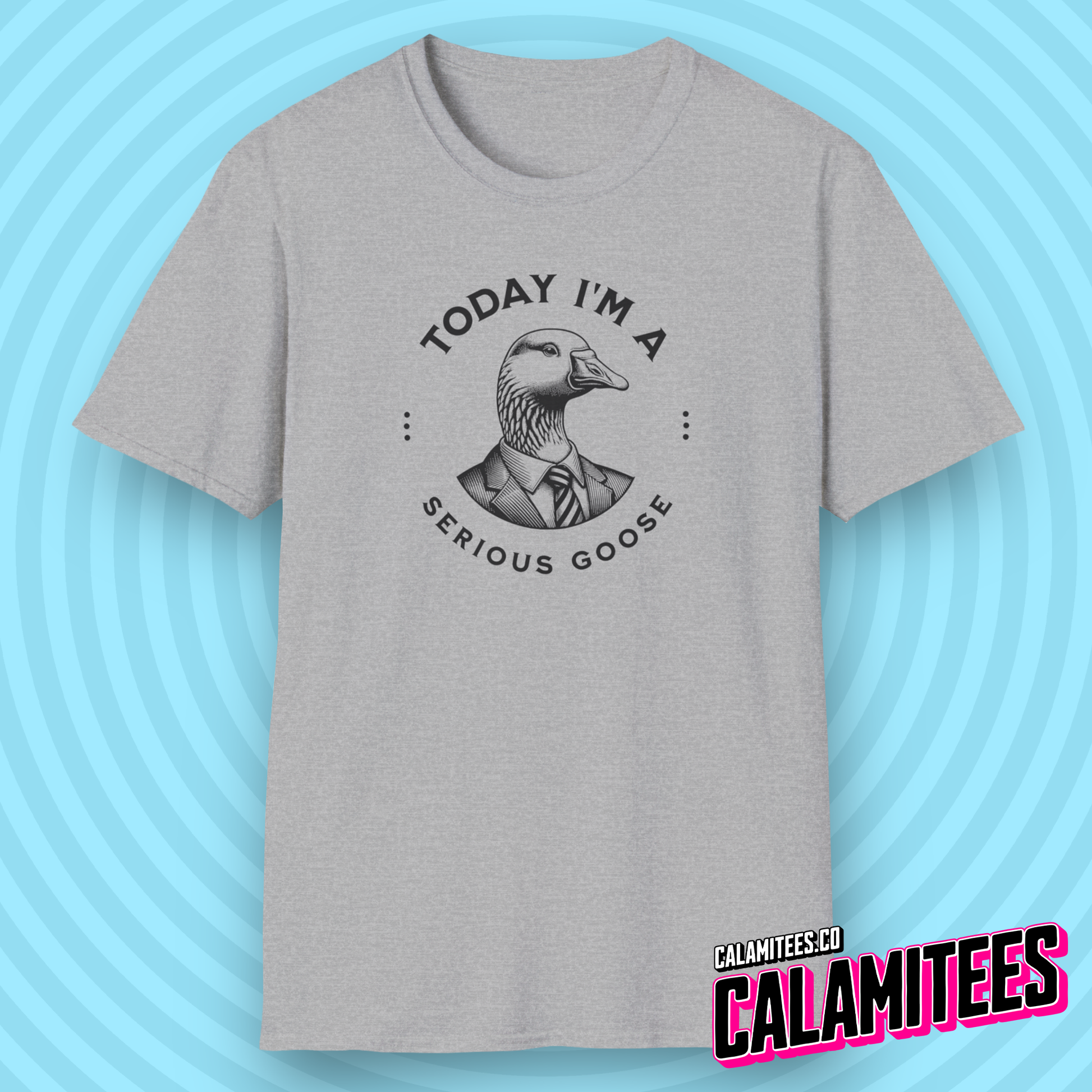 Today I'm A Serious Goose - Silly Goose Parody Funny T-Shirt